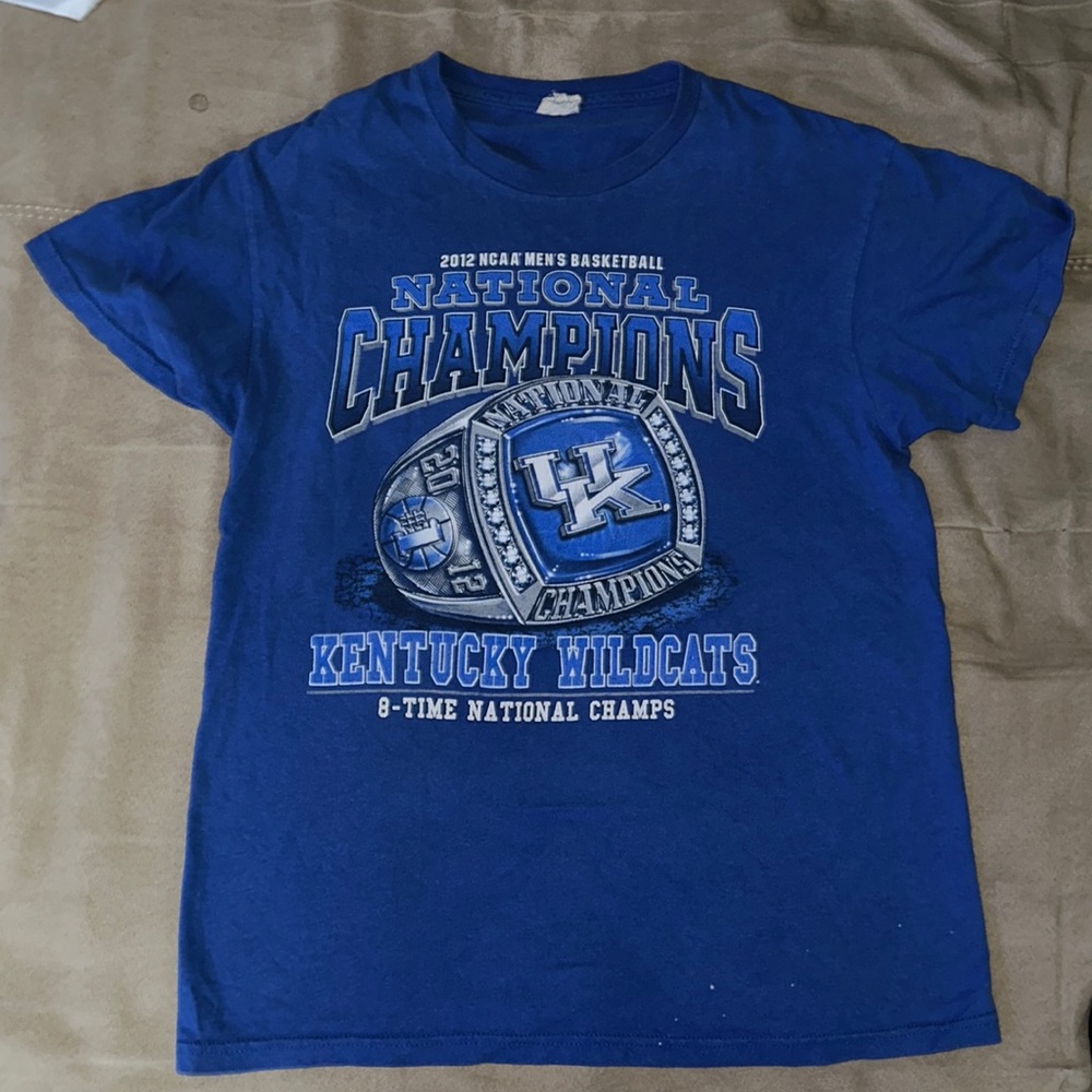 KENTUCKY WILDCATS 2012 MBB CHAMPIONSHIP SHIRT